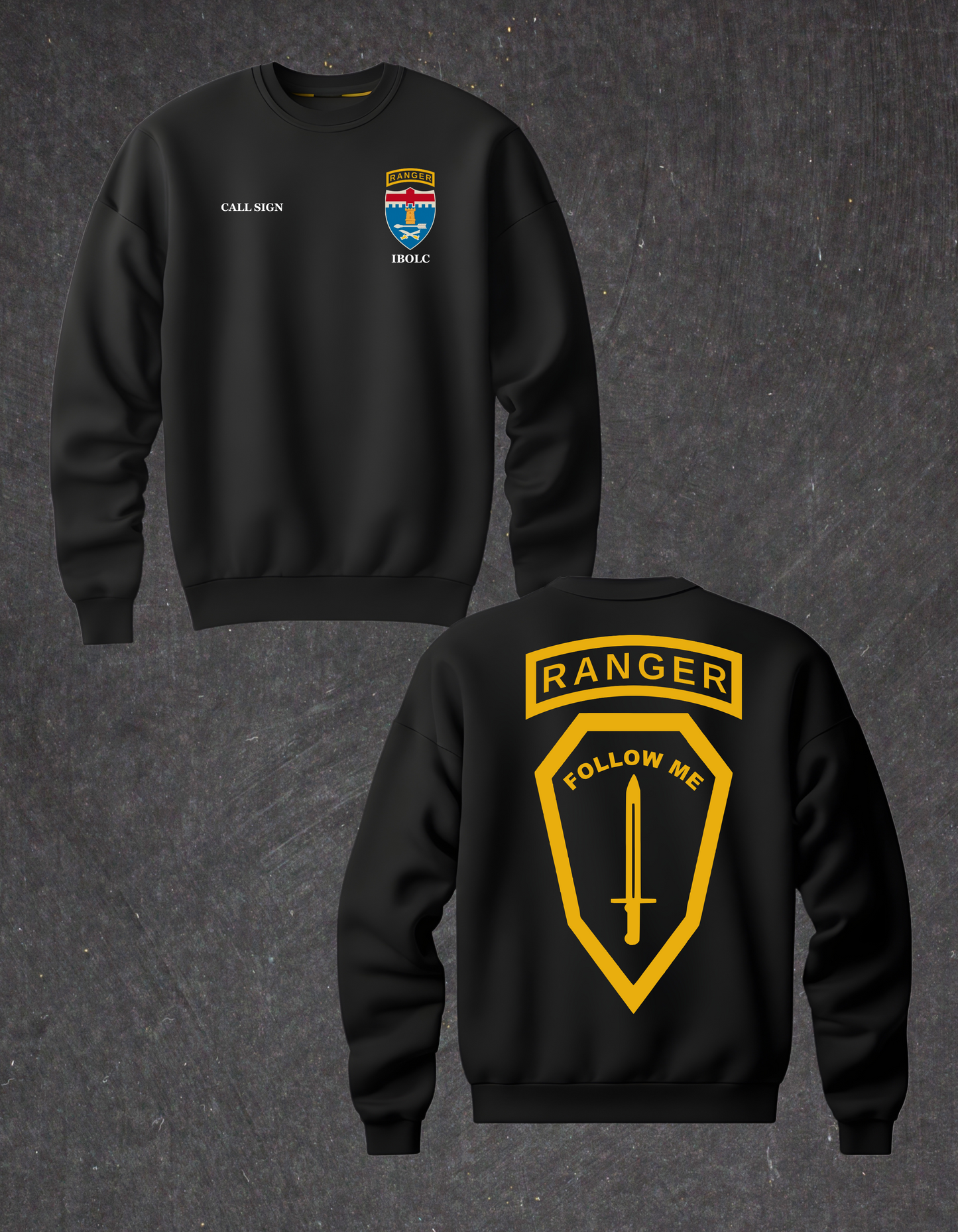 IBOLC INSTRUCTOR SWEATSHIRT PT (RANGER)