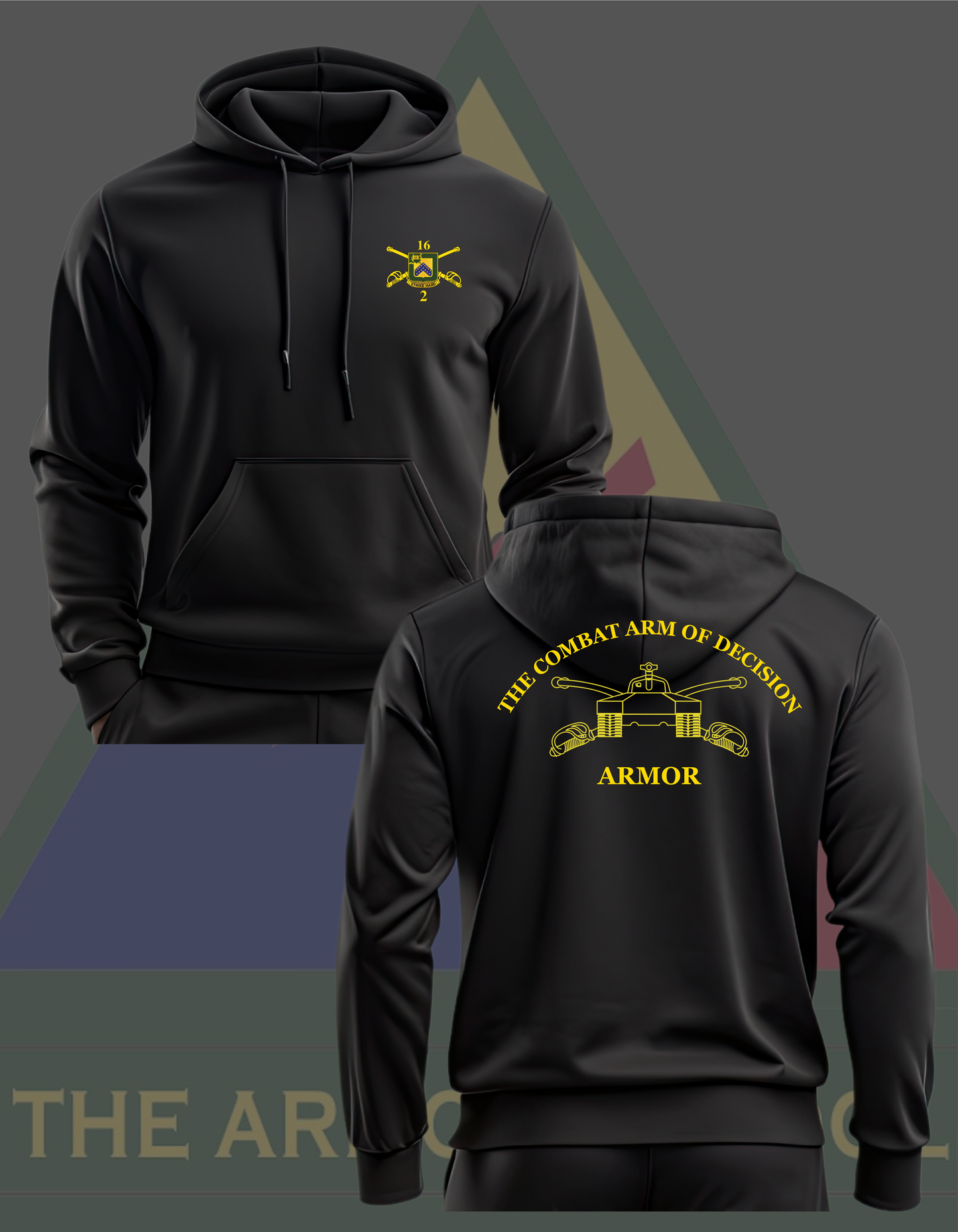 ABOLC COMBAT ARM OF DECISION HOODIE
