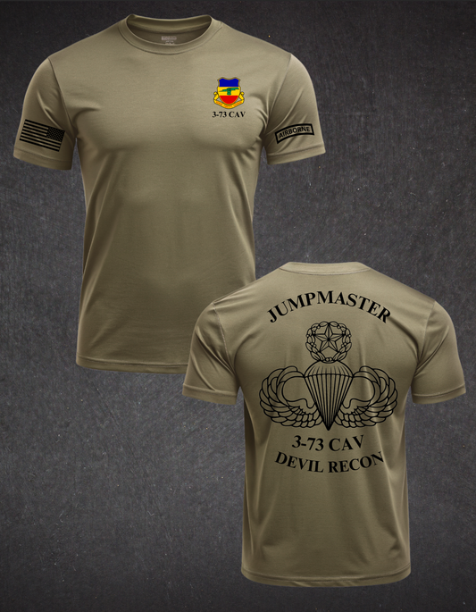 3-73 CAV JUMPMASTER TAN TEE