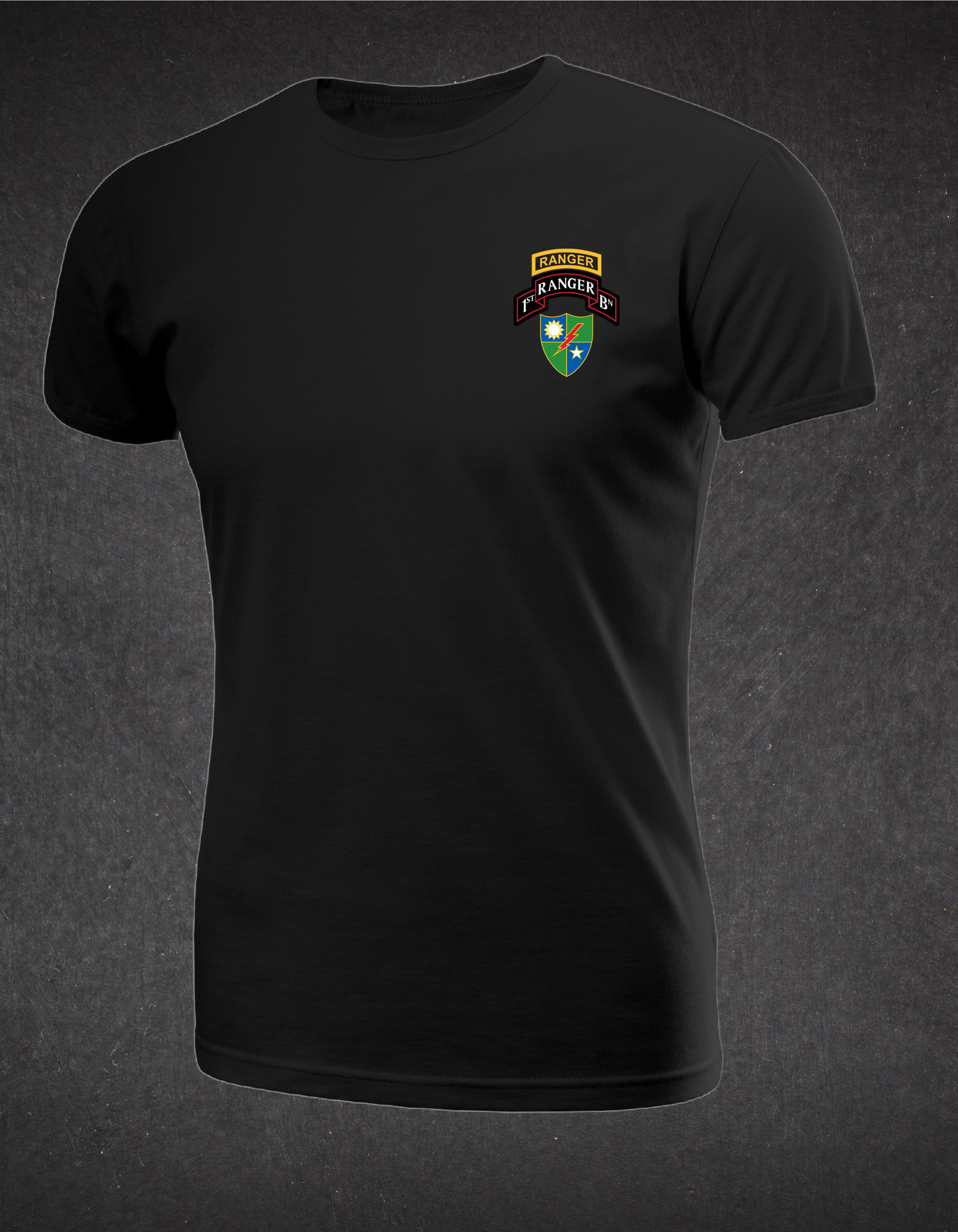 1ST RANGER BN PT SHIRT_FULL LOGO