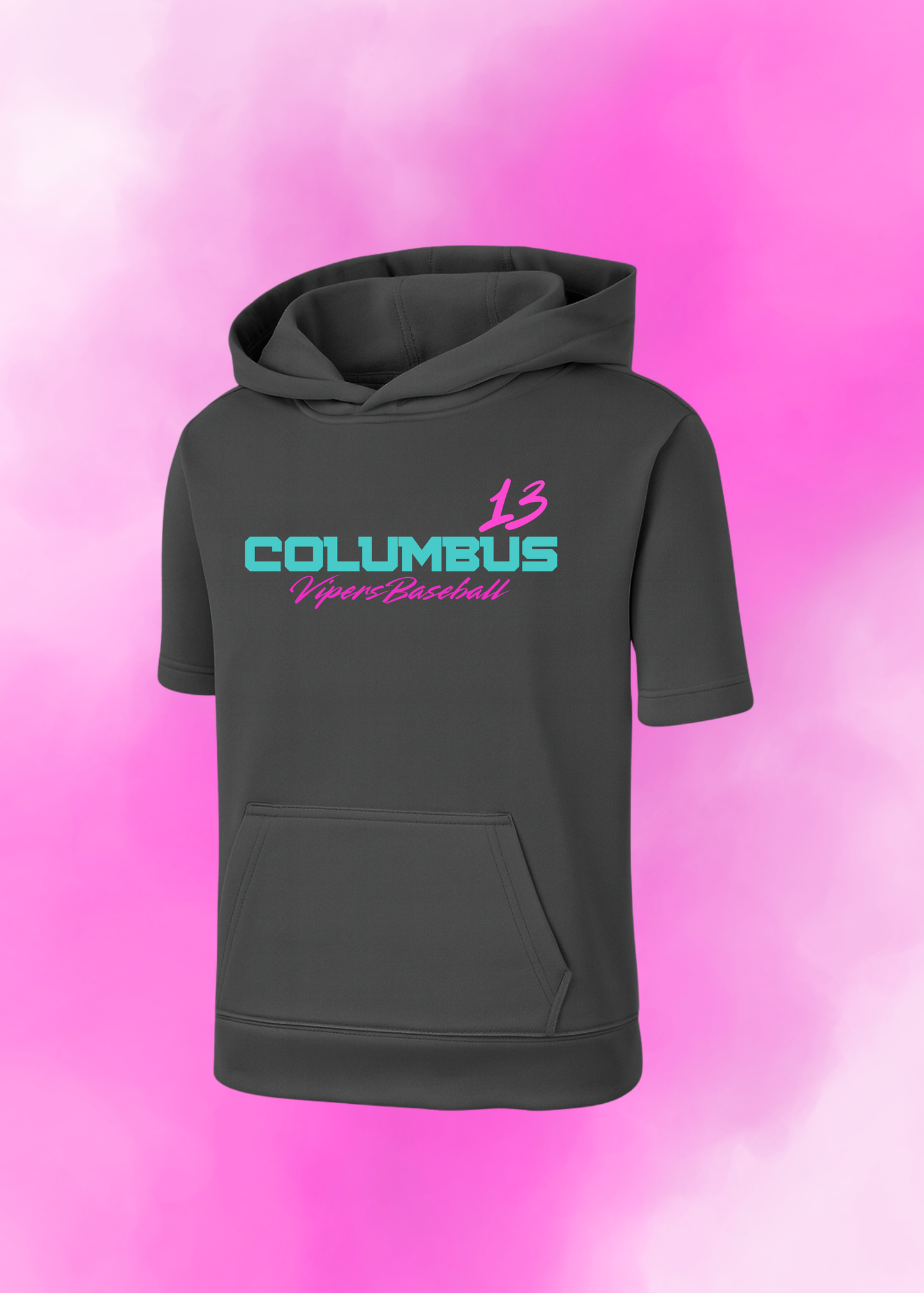 Fan Short Sleeve Hoodie