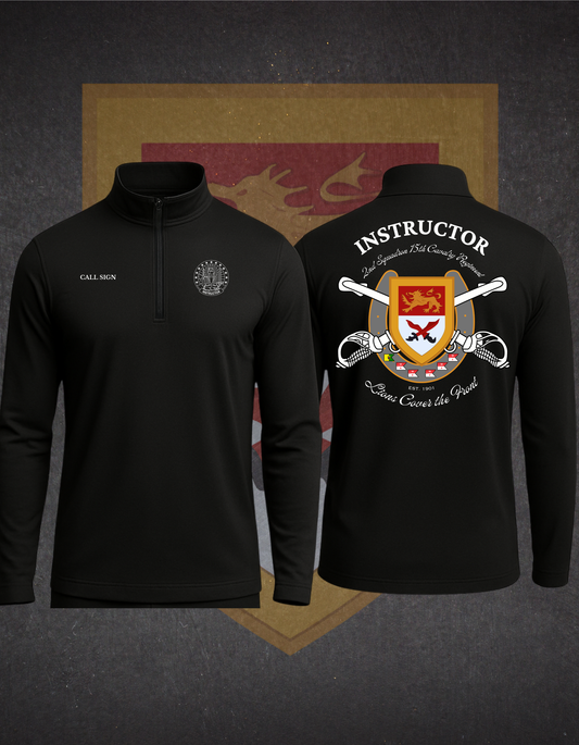 2-15 CAV INSTRUCTOR 1/4 ZIP-UP (BAIB)