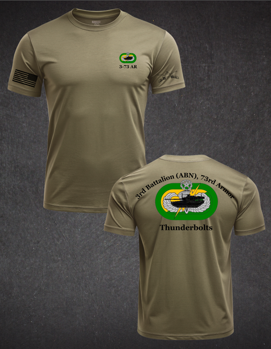 3-73 ARMOR (ABN) TAN TEE