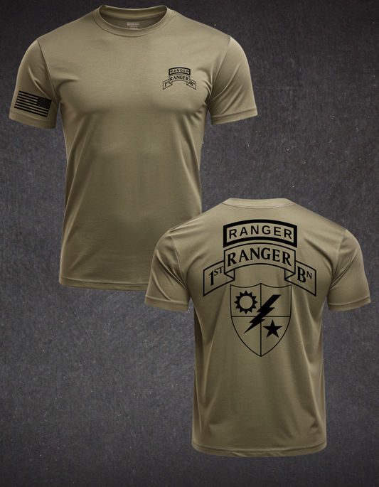 1ST RANGER BN TAN TEE