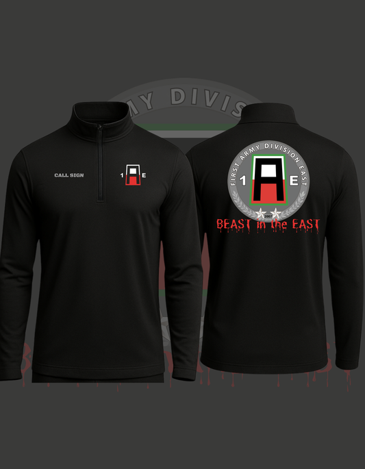 FIRST ARMY 1/4 ZIP-UP