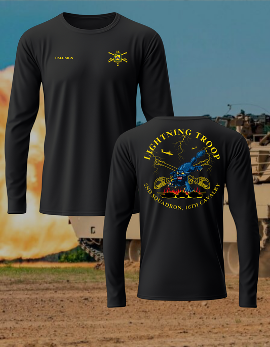 2-16 CAV LIGHTNING TROOP LONG SLEEVE
